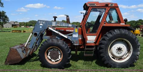 Fiat Hesston 880 5dt Mfwd Tractor In Wichita Ks Item L3866 Sold