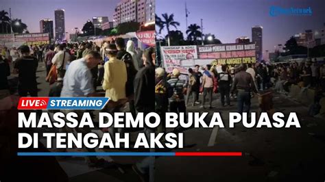 LIVE Situasi Di Depan DPR RI Sempat Ricuh Polisi Pukul Mundur Massa