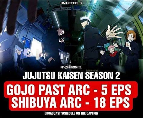 New Key Visual Shibuya Incident Arc Jujutsu Kaisen Season 2 Poster