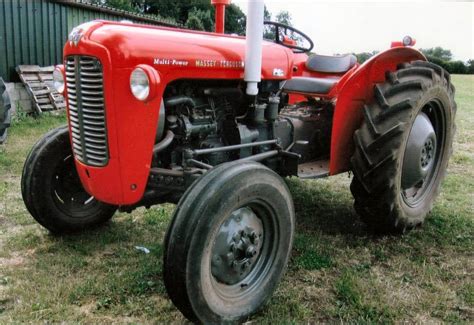 1965 Massey Ferguson 35x Multi Power 3cylinder Diesel Tractor Reg No Gpv 49c Serial No