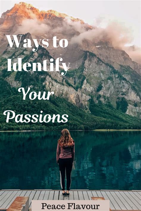 How To Identify Your True Passions Peace Flavour