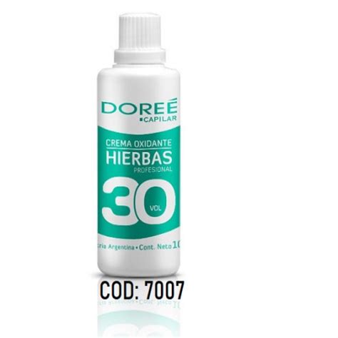 DOREE CREMA OXIGENADA HIERBAS 30VOL X 100CC MAGDALENA SURBAY