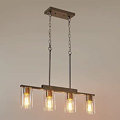 Buy WILON Kitchen Island Lighting 4 Light Dining Room Light Fixture