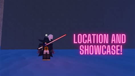 Ember Chi Blade Spawn Location Showcase Roblox Shindo Life YouTube