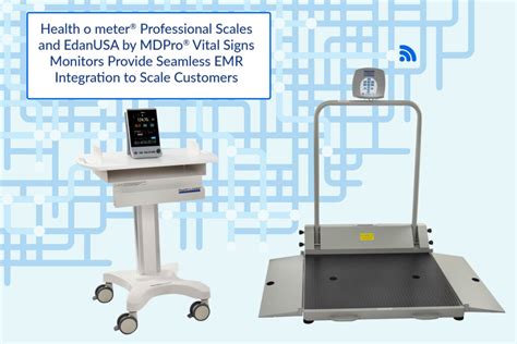 Health O Meter® Professional Scales And Edanusa By Mdpro® Vital Signs