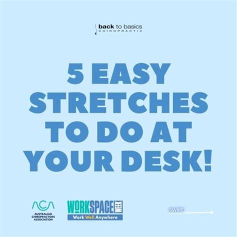 5 Easy Desk Stretches