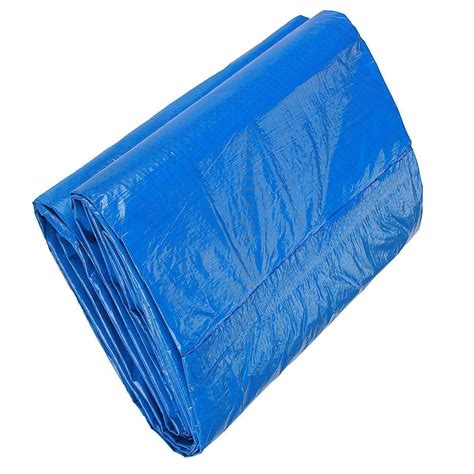 Pe Laminated Blue Hdpe Waterproof Tarpaulins Size X Feet Lxw