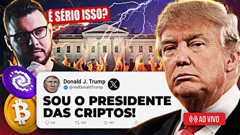 Bitcoin Trump Busca Novas Parcerias Em Cripto Cuidado Das Pessoas