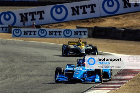 Felix Rosenqvist Chip Ganassi Racing Honda Laguna Seca Motorsport