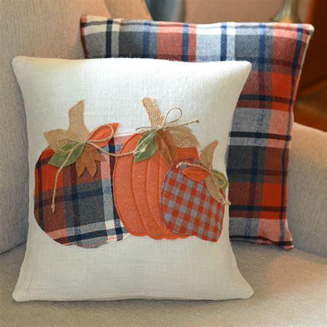 Fall Pillow Cover Pumpkin Pillow Cover Autumn Throw Pillow Etsy