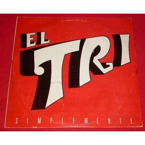 Rock Mexicano Simplemente By El Tri Lp With Safir Ref