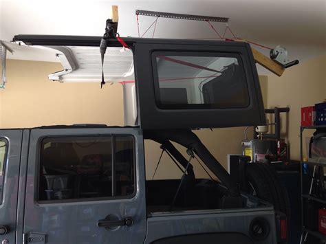 Best Homemade Hardtop Lift Diy Jeep Jeep Hardtop