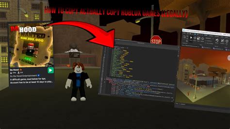 How To Copy Roblox Games In Legally Youtube