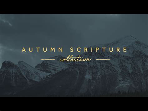 Autumn Scripture Collection Shift Worship Playback Media Store