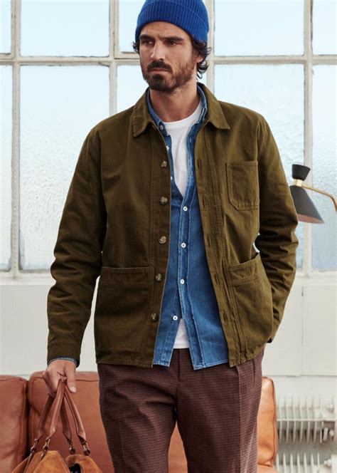 Will Jacket Khaki 0rganic Cotton Textile Made From Organic Fibers