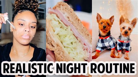 REALISTIC NIGHT IN MY LIFE NIGHT SKINCARE ROUTINE EDITING LAZY