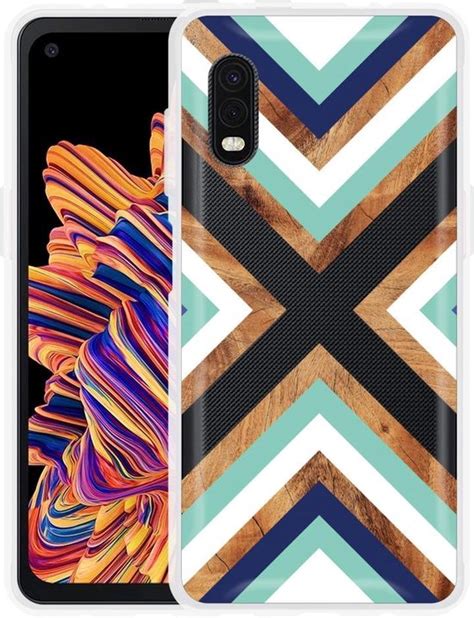 Samsung Galaxy Xcover Pro Hoesje Wood Art Designed By Cazy Bol