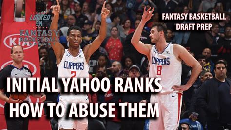 Abusing Yahoo S Fantasy Basketball Rankings Too High Too Low YouTube