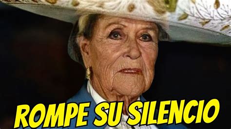 A los 87 años LUCHA VILLA Rompe su silencio y Finalmente admite lo