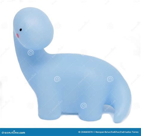 Blue Dinosaur Toy for Children, Dinosaur Concept Stock Photo - Image of ...