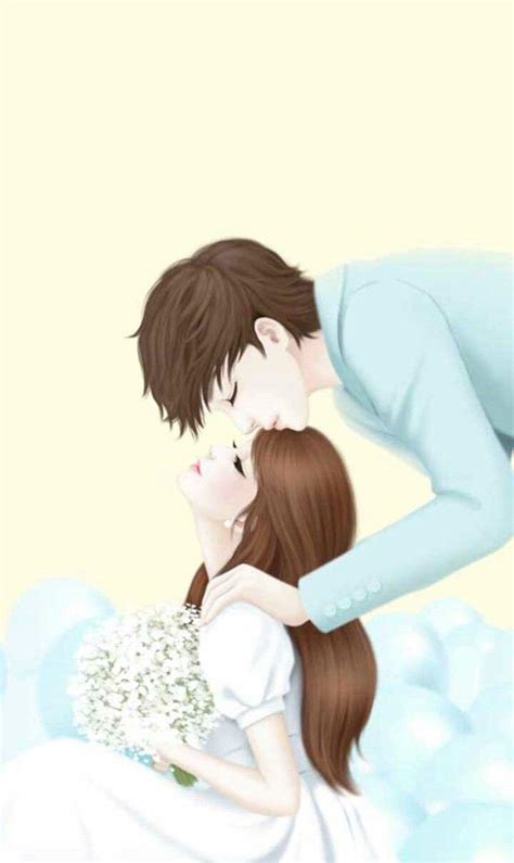 Korean Couple Cartoon Wallpapers Top Free Korean Couple Cartoon Backgrounds Wallpaperaccess