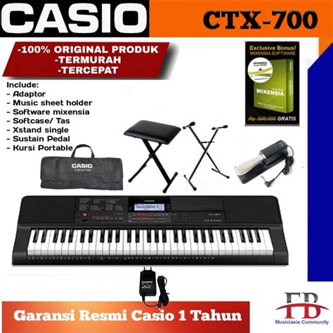 Jual Keyboard Casio Ctx Alat Musik Keyboard Ct X Ctx