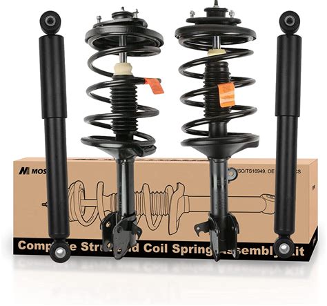 Mostplus 4 Set Rear And Front Quick Complete Struts Shocks