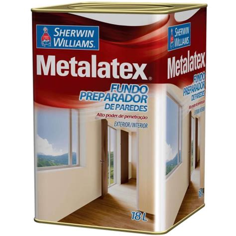 Fundo Preparador De Paredes Metalatex Eco Incolor 18 Litros No Shoptime