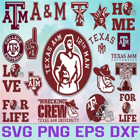 Texas Am Aggies Football Team Svg Texas Am Aggies Svg N C Inspire