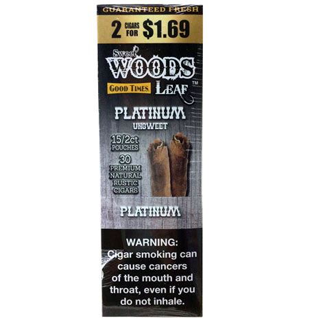 Good Times Sweet Woods Leaf Platinum Unsweet Pp169 152ct