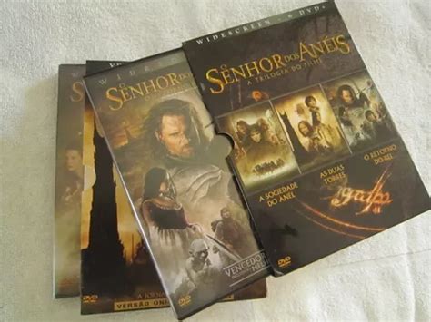 Dvd Senhor Dos Aneis As Duas Torres Ed Dup Trilogia Box