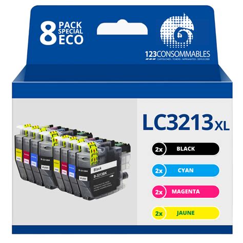 Brother Pack LC 3213 XL Couleur Pack En Stock 123CONSOMMABLES