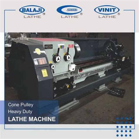 Balaji Vgh Deluxe Geared Head Heavy Duty Lathe Machine Bed Width