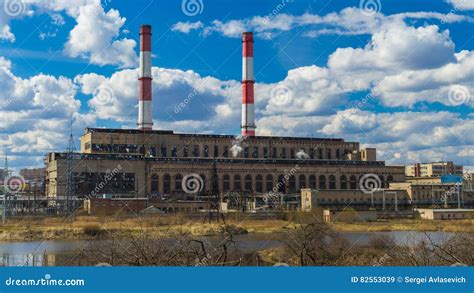 Electrical Generating Station Stock Image Image Of Station