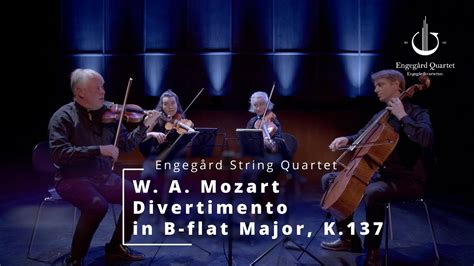 W A Mozart Divertimento In B Flat Major K Performed By The