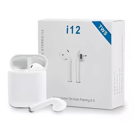 Fone I12 Tws Bluetooth Sem Fio Intra Auricular 50 Shopee Brasil