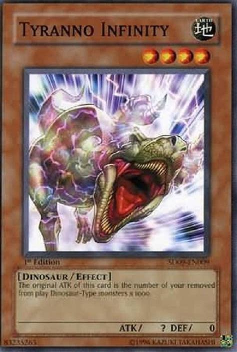 Yu Gi Oh Kaart Tyranno Infinity Sd09 En009 Games