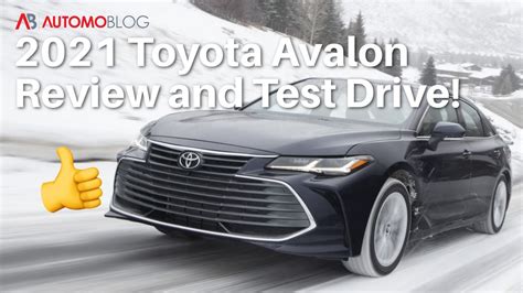 The 2021 Toyota Avalon AWD Review Test Drive With Dash Cam YouTube