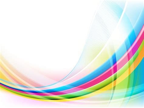 Abstract Colorful Wave Free Vector Download Freeimages