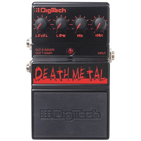 DigiTech DDM Death Metal Distortion Guitar Effects Pedal | Music123