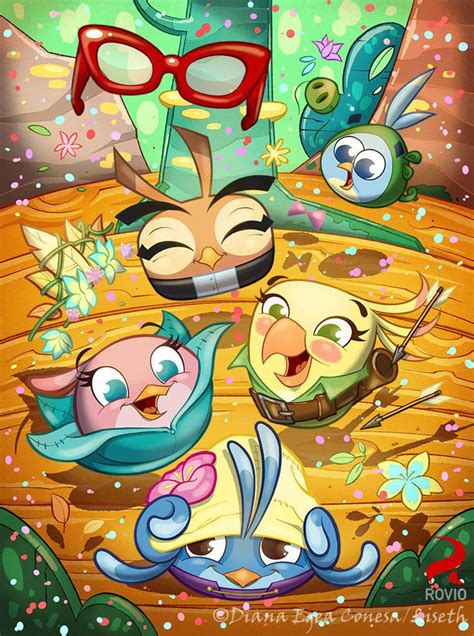 Angry Bird Stella Diaries 2 By Farrelardanhalid On Deviantart