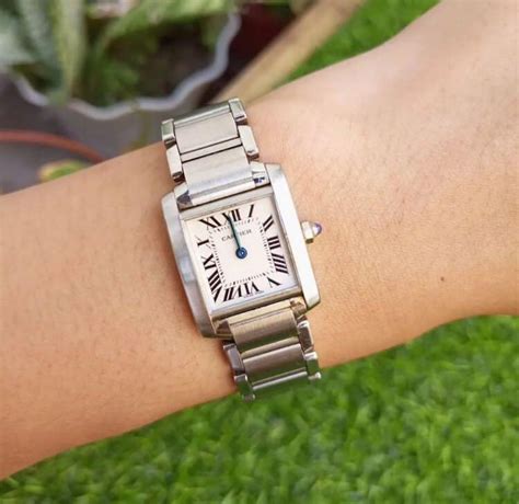 Cartier Tank Francaise Ladies All Steel On Carousell