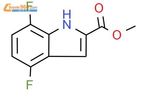 1156857 12 347 二氟 1h 吲哚 2 羧酸甲酯化学式、结构式、分子式、mol 960化工网