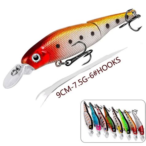 1pcs Multi Section Crankbait Fishing Lures Joint Minnow Hard Baits