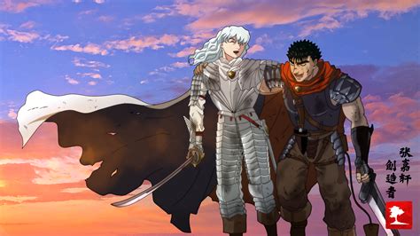 Guts and Griffith (Digital Art) by me :) Hope you guys like it! : Berserk