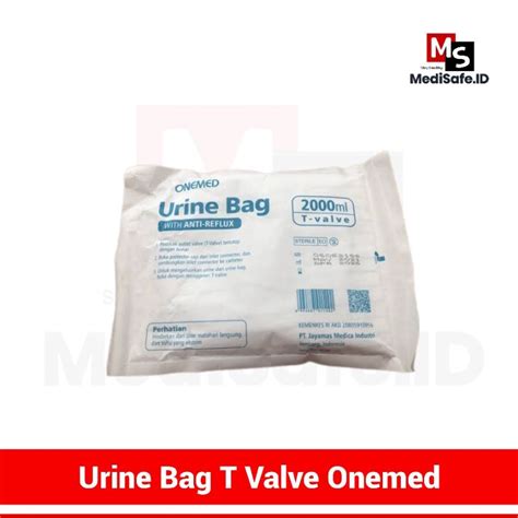 Jual Urine Bag T Valve Ml Onemed Kantong Urin Satuan Shopee