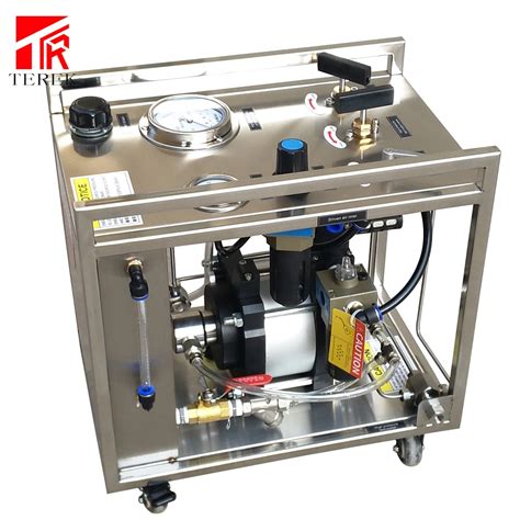 Terek Brand Pneumatic Hydraulic Pressure Test Liquid Booster Pump For