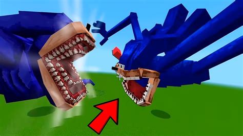 Shin Sonic Vs Shin Amy Mod Addon Update In Minecraft Pe Giga Noob