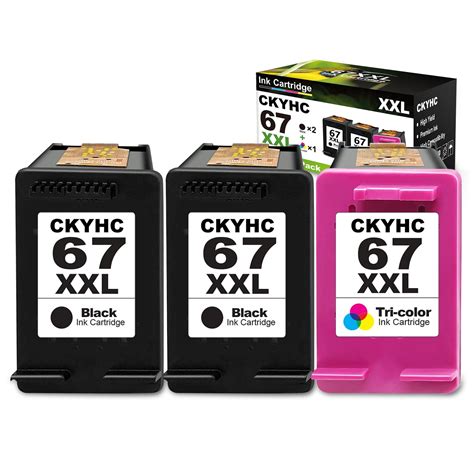 67xxl Super Yield Ink Cartridge Replacement For Hp 67 Xxl 67xl Use With Hp Deskjet 2700 2752