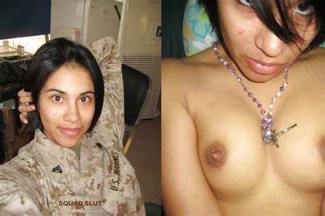 Military Dressed Undressed Shesfreaky